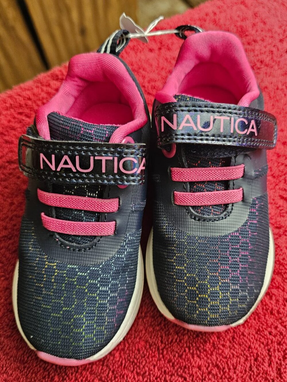 Nautica - Girls Towhee Pink Play Shoes - Light Ups - Size 7